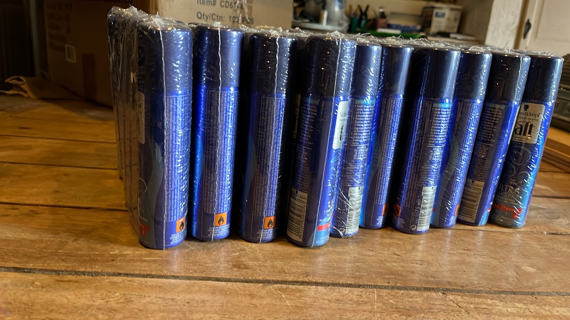60 stuks haarlakjes van taft 75 ml, Ophalen of Verzenden, Nieuw