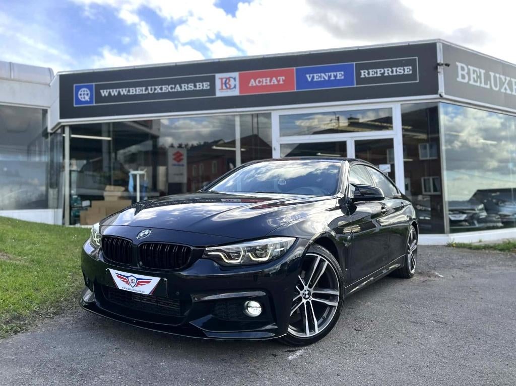 BMW 418D*F36*PACK-M*LCI*FEUX-LED*FACELIFT*AUTO*CAMERA*GPS, Autos, BMW, Entreprise, Achat, Série 3, Phares Bi-Xénon, Bluetooth