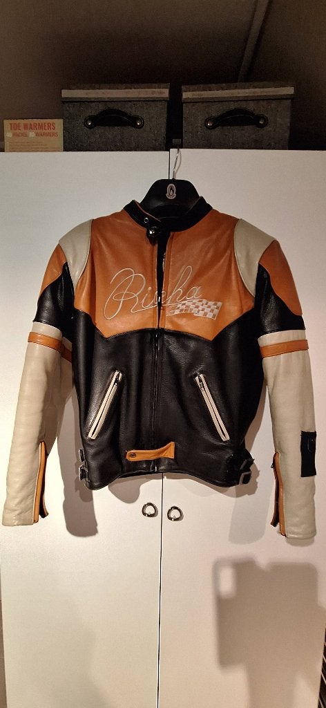 Vintage motorjas Richa, Motoren, Ophalen, Dames, Jas | leer, RICHA