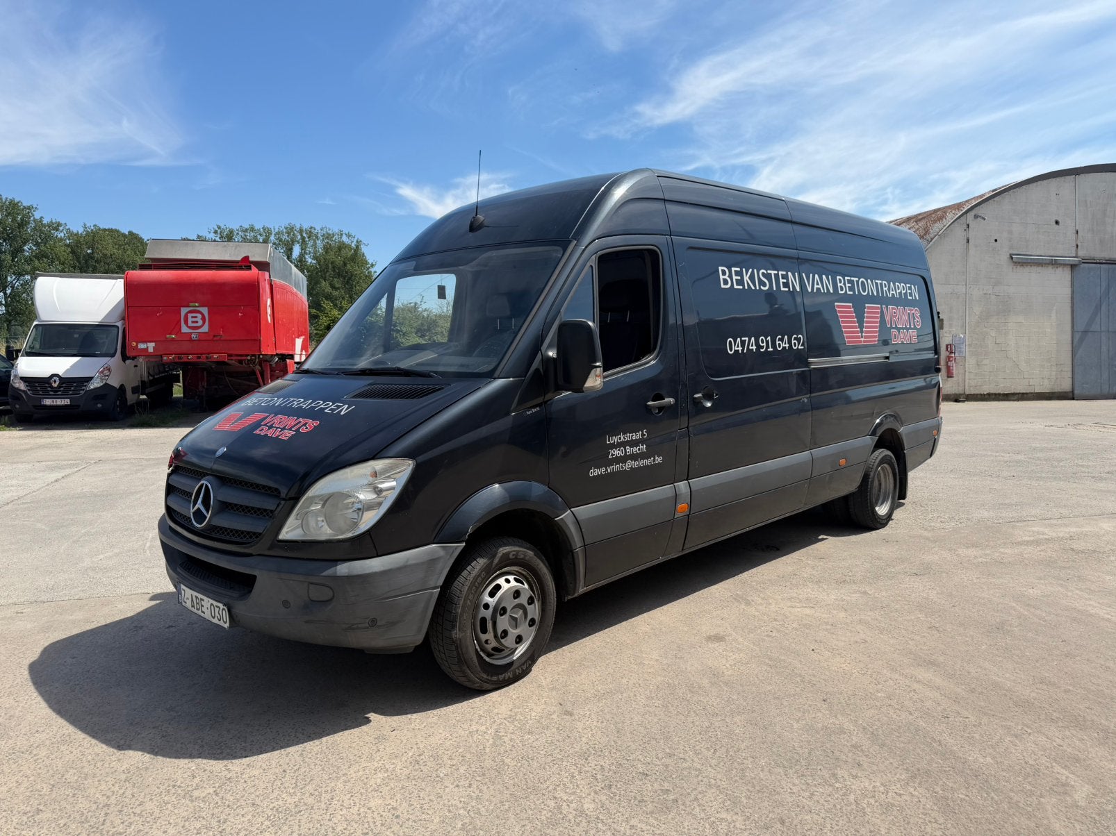 Mercedes sprinter 516cdi euro5 airco permis b, Auto's, Bestelwagens en Lichte vracht, Bedrijf, Te koop
