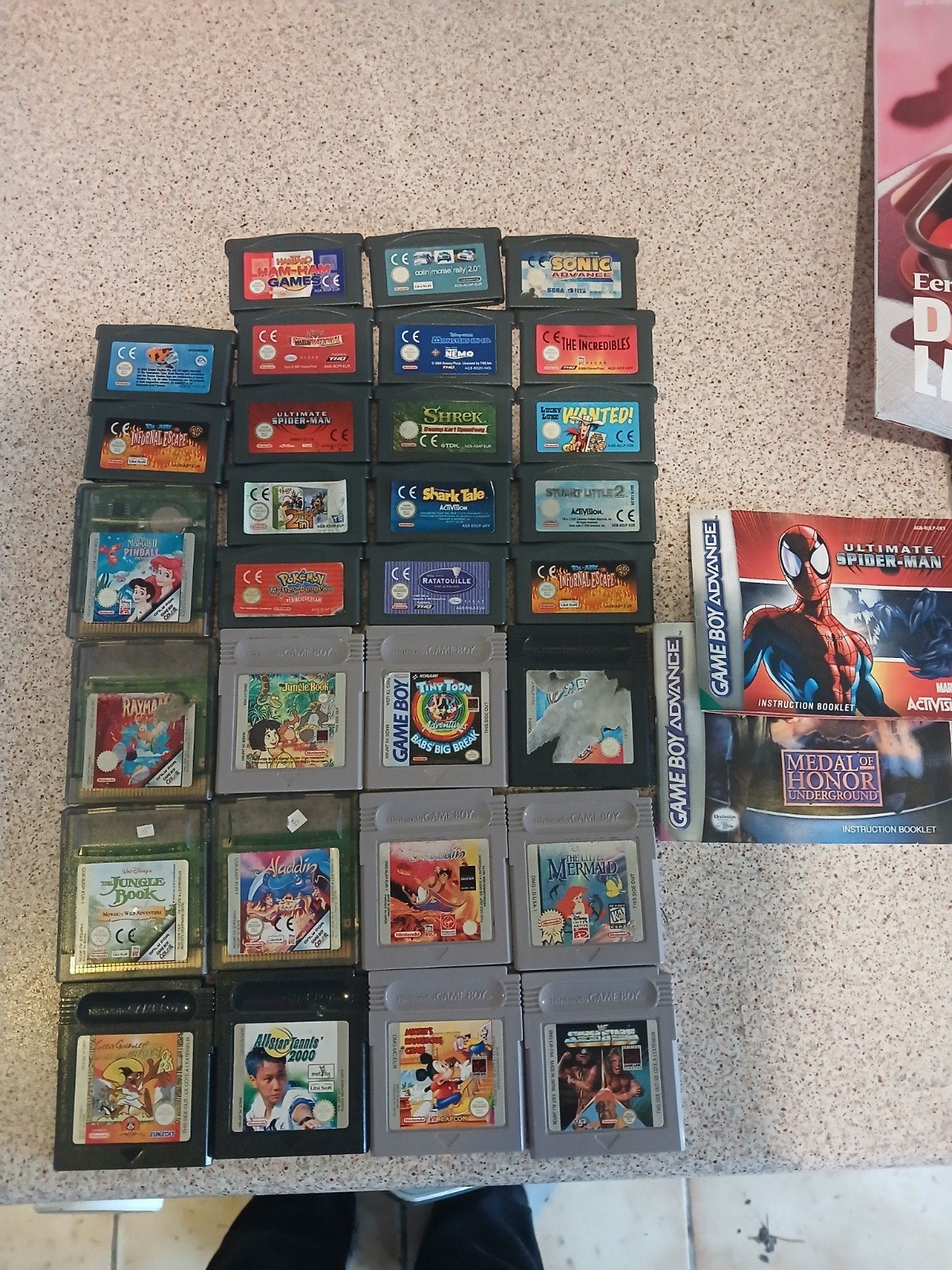lot Gameboy games, Games en Spelcomputers, Ophalen