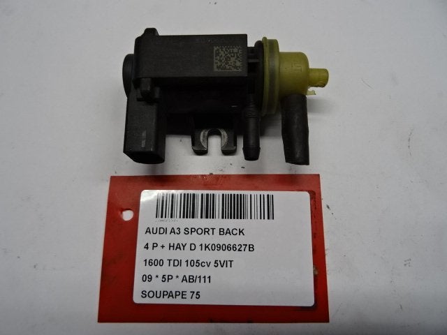 VACUUMVENTIEL Audi A3 Sportback (8PA) (1K0906627B), Info@audi.de, Audi, Audi AG, Gebruikt