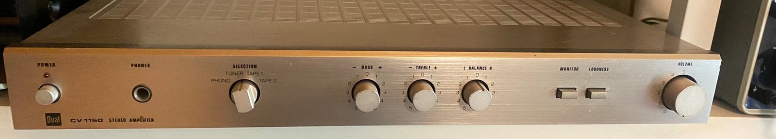 Dual CV1150, Autres marques, Moins de 60 watts, Enlèvement ou Envoi, Stéréo