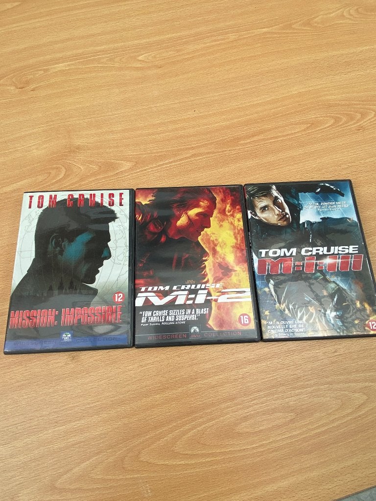 Mission Impossible 1, 2 & 3, Engels, Verzenden, Nederlands, Actie