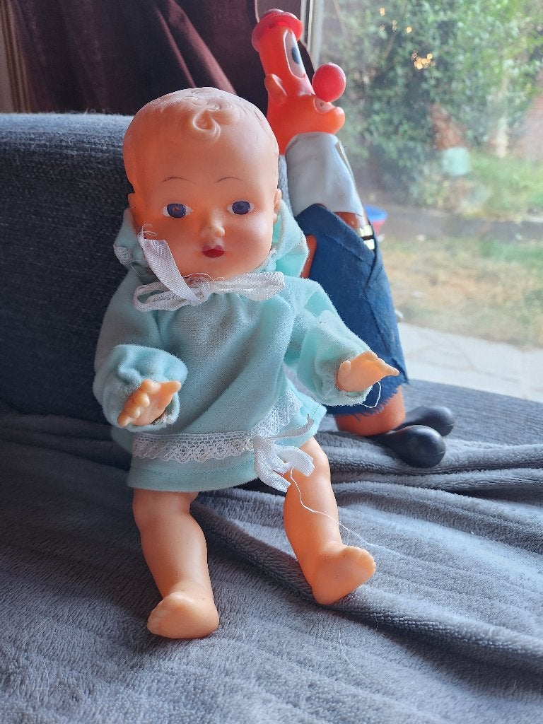Oud popje, Verzamelen, Poppen, Ophalen of Verzenden, Pop