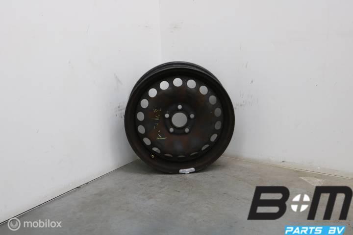 1 losse 15 inch stalen velg VW Polo 2G 2Q0601027AG, Gebruikt, Velg(en)