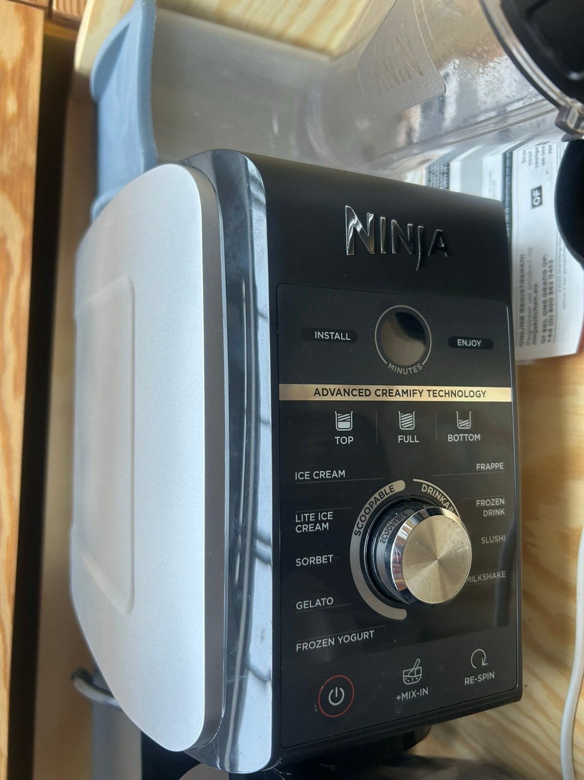 Ninja CREAMi Deluxe - 10-in-1 Ijsmachine, Enlèvement, Comme neuf