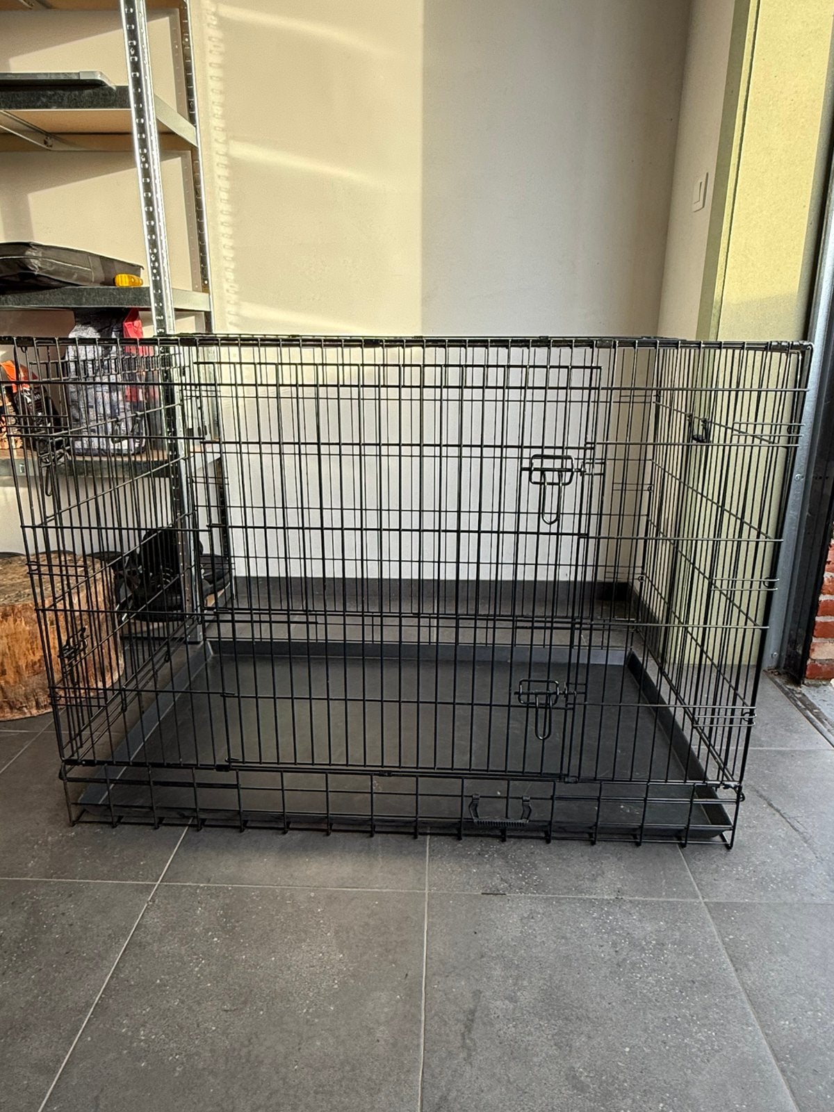 Ruime hondenbench te koop, Animaux & Accessoires, Enlèvement, Comme neuf