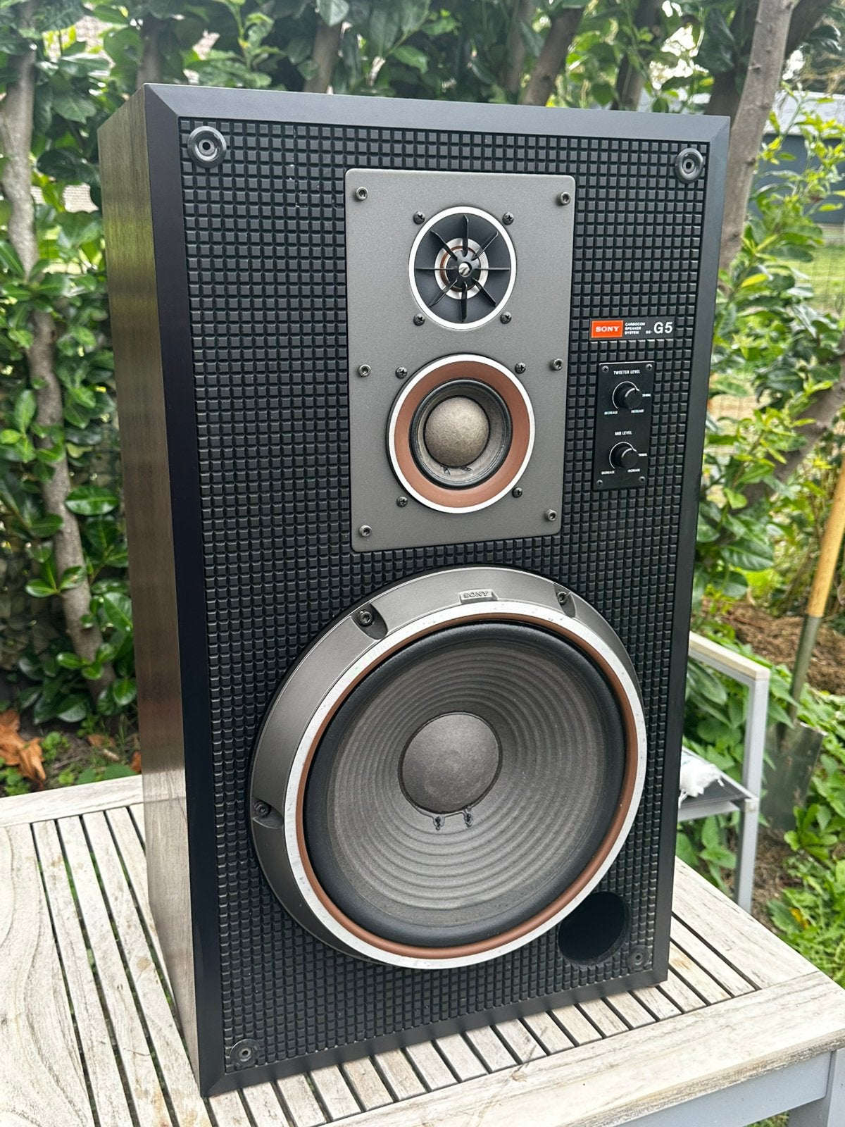 Sony SS G5 luidsprekers, TV, Hi-fi & Vidéo, Enlèvement, Comme neuf, Sony