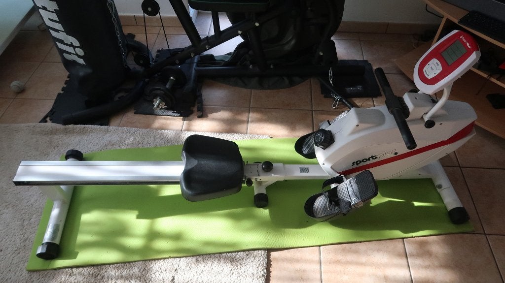 rameur magnétique, Sports & Fitness, Enlèvement, Utilisé, Rameur