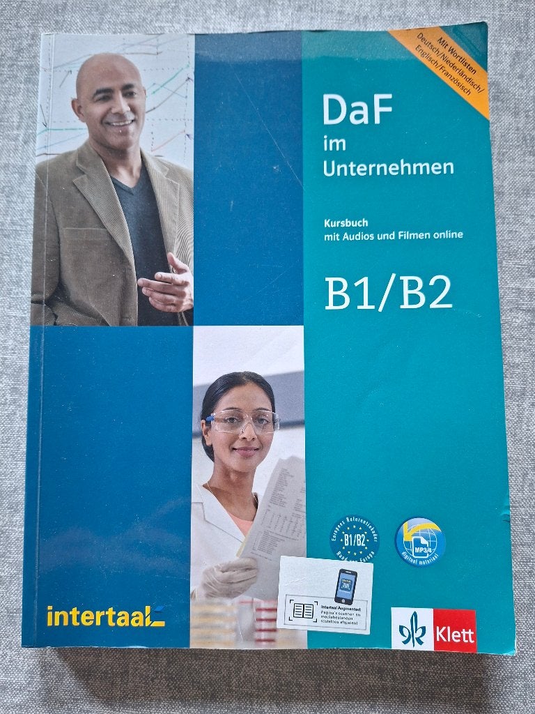 DaF im Unternehmen B1/B2, Enlèvement ou Envoi, Utilisé, Intertaal