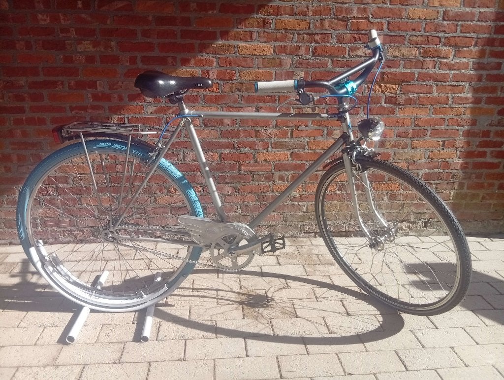 herenfiets ongebruikt frame, Enlèvement