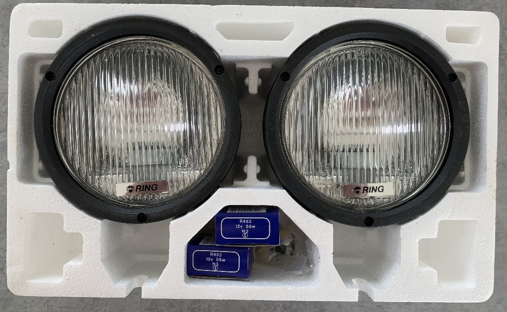 Set ronde mistlichten RING ROAD RUNNER, Auto-onderdelen, Verlichting, Ophalen, Universele onderdelen