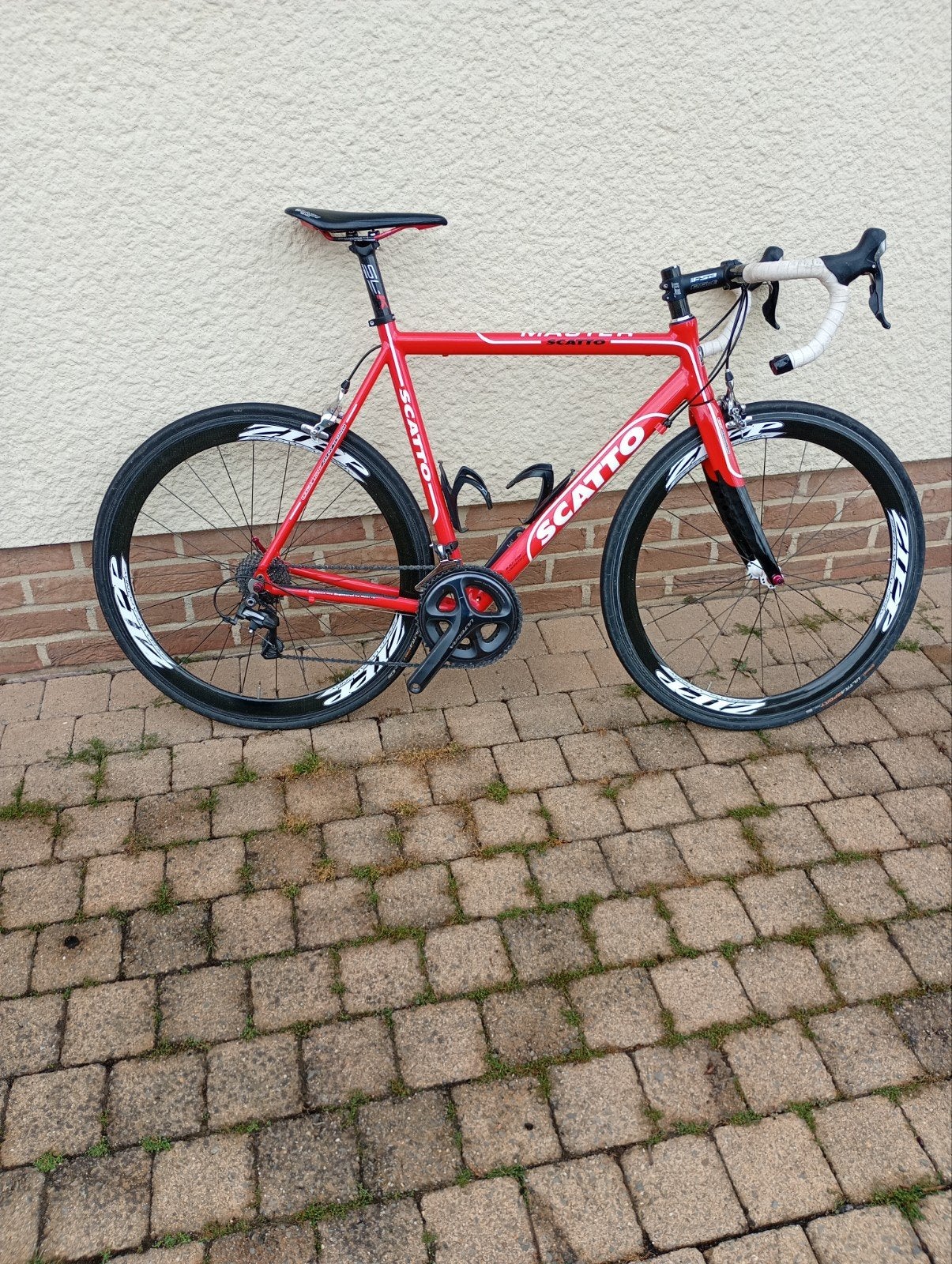 Koers fiets scatto maat M, Fietsen en Brommers, Ophalen, Carbon