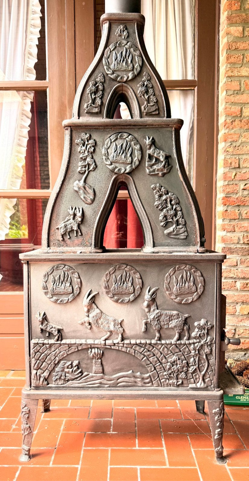 Dovre 300CB Houtkachel, Huis en Inrichting, Kachels, Ophalen, Gebruikt, Houtkachel, Vrijstaand