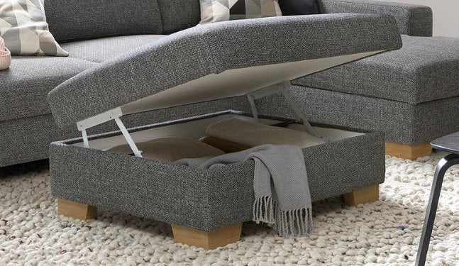 Ikea poef ., Ophalen, Zo goed als nieuw