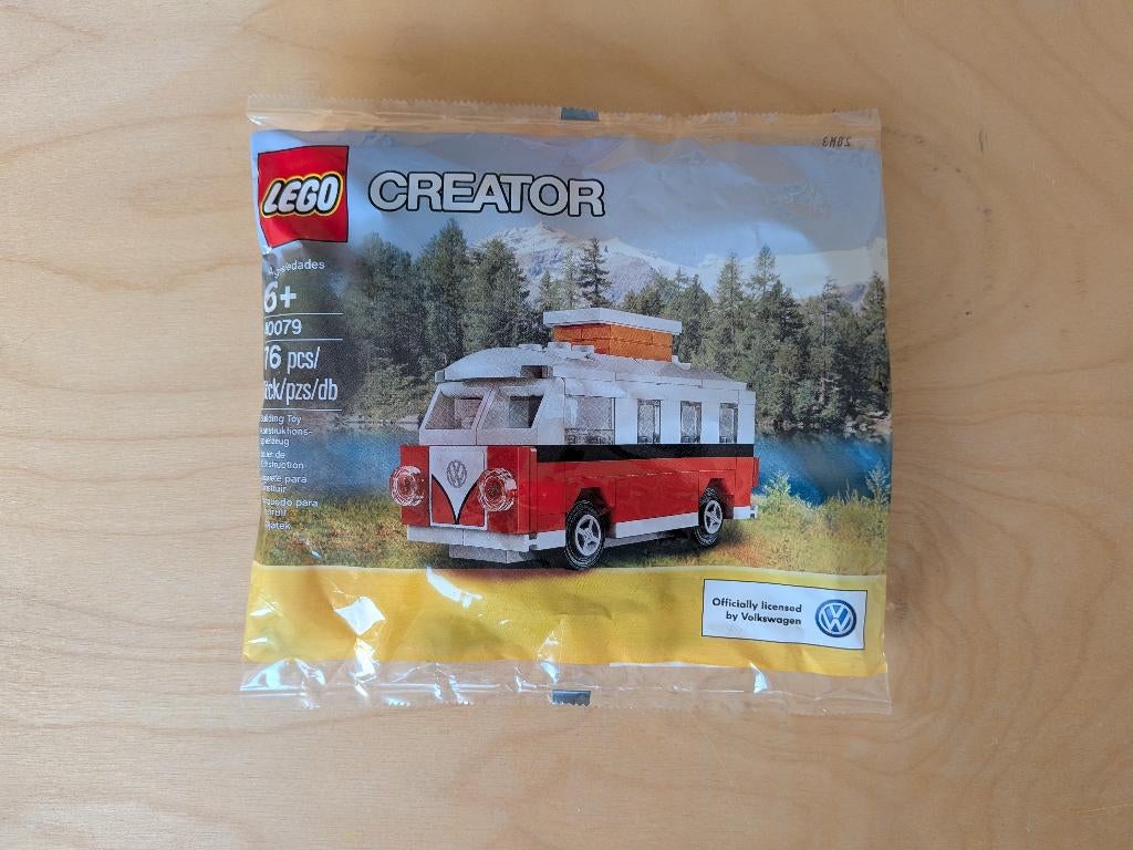 LEGO 40079: Mini Volkswagen T1 Camper Van (nieuw), Kinderen en Baby's, Speelgoed | Duplo en Lego, Lego, Nieuw, Ophalen of Verzenden
