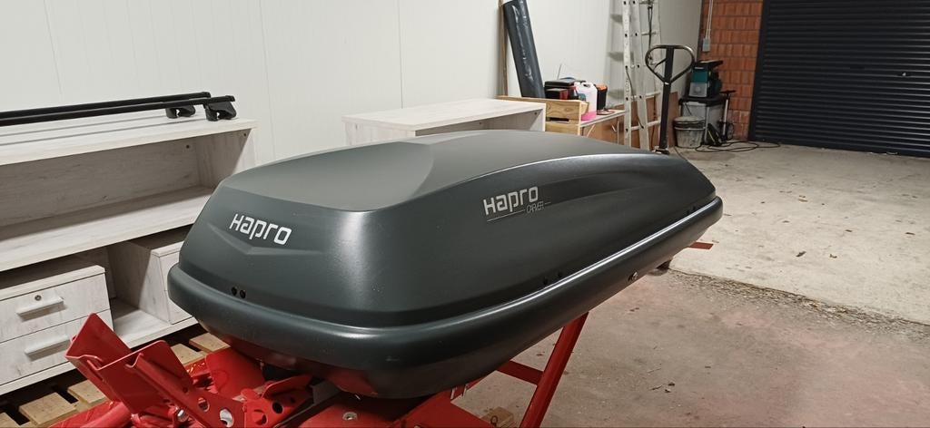 Dakkoffer hapro (GERESERVEERD tot 2 mei ), Autos : Divers, Coffres de toit, Enlèvement