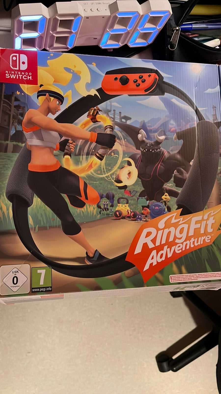 Ring fit adventure nintendo switch, Consoles de jeu & Jeux vidéo, Jeux | Nintendo Switch, Enlèvement, Comme neuf, Sport