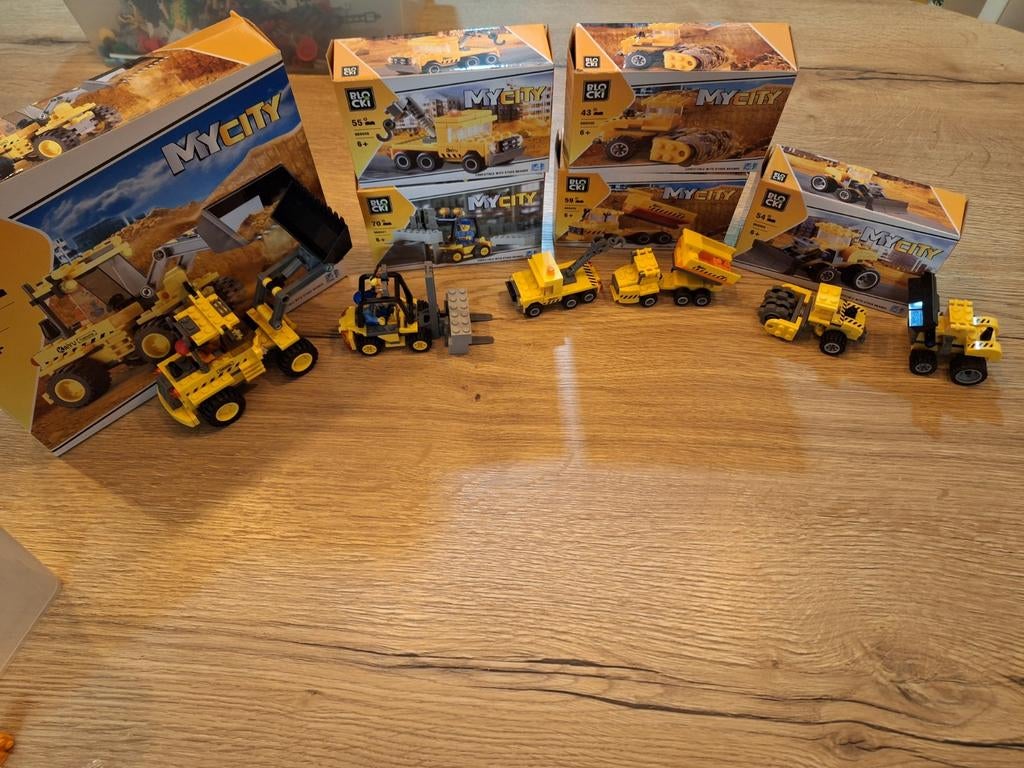 Blocki set my city - voertuigen, Kinderen en Baby's, Speelgoed | Duplo en Lego, Ophalen, Lego
