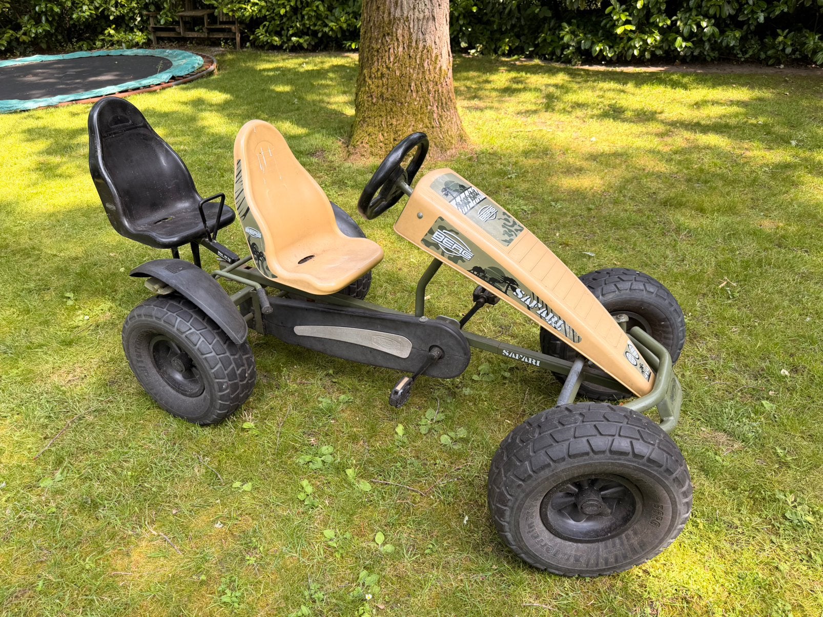Berg Safari go-cart, Kinderen en Baby's, Speelgoed | Buiten | Skelters, Ophalen, Zo goed als nieuw, Berg