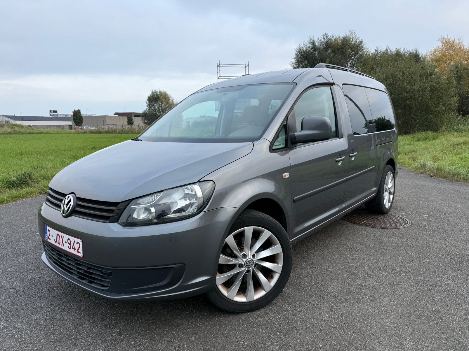 VW Caddy maxi 7 places 2013, Achat, 7 places, Boîte manuelle, Noir