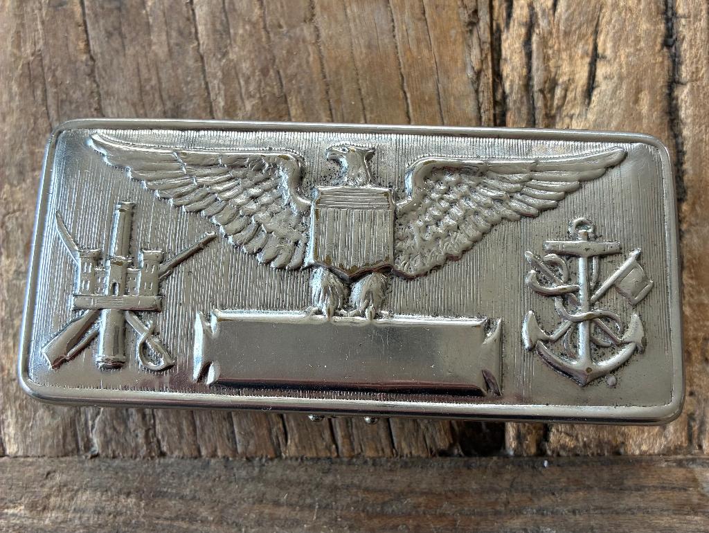 Boîte rasage Gillette de luxe us army, Enlèvement ou Envoi, Armée de terre, Autres types