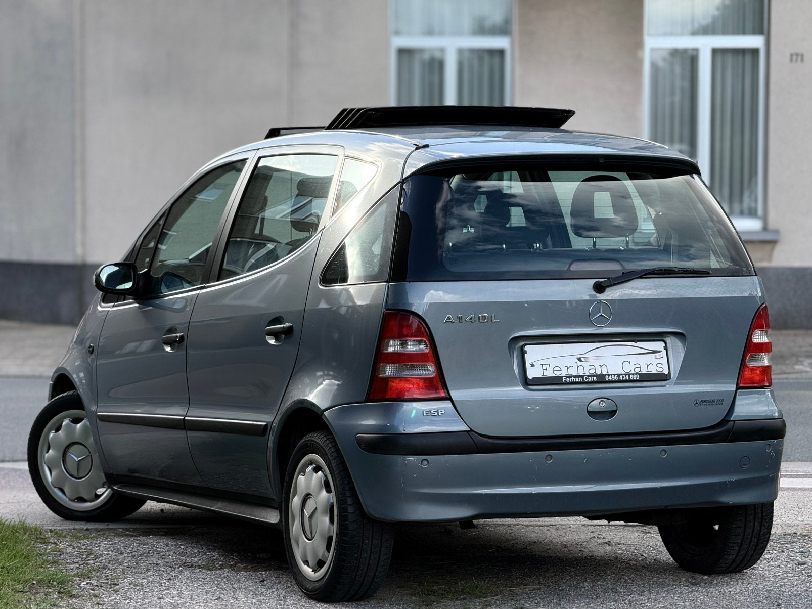 Mercedes-Benz A140i • Automaat • Airco • 123.172 KM, Auto's, Testrit aan huis, Stof, Zwart, 4 cilinders