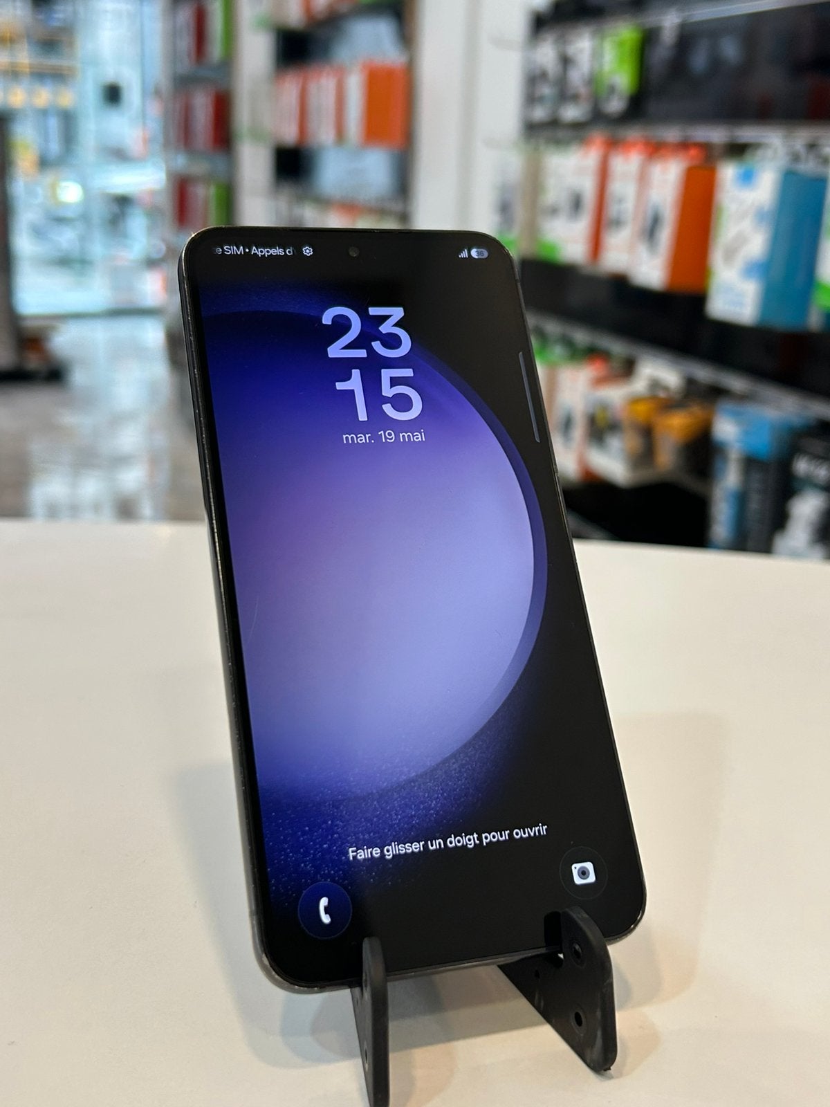 Samsung Galaxy S23 128gb Black, Télécoms, Comme neuf, Enlèvement, Sans abonnement, Sans simlock