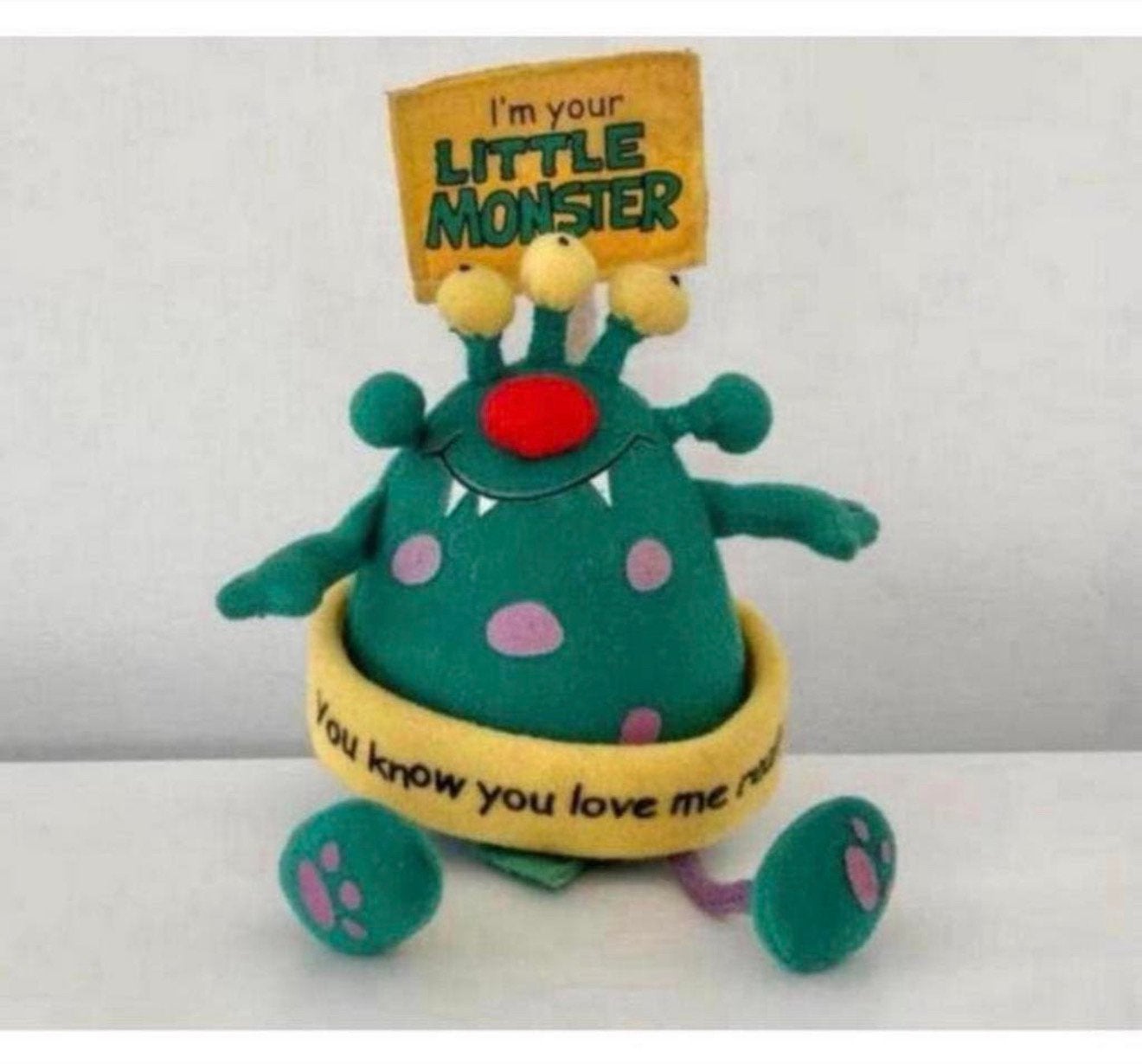 Vintage Xpressions Im Your Little Monster knuffel 1980 plush, Verzamelen, Ophalen of Verzenden, Zo goed als nieuw