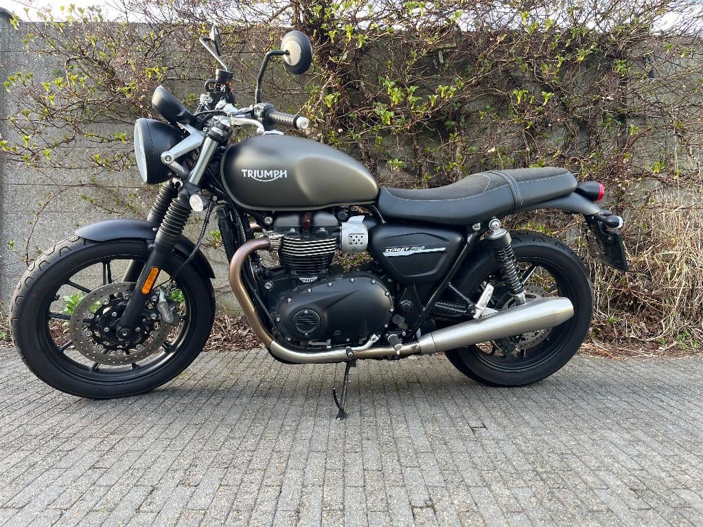 Triumph street twin - zeer nette staat, Motoren, 2 cilinders, 900 cc, Particulier, Meer dan 35 kW