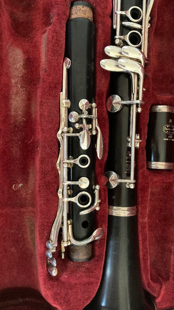 Buffet Crampon RC A-klarinet (ca. 30 jaar oud), Ophalen, Gebruikt, Met koffer, Hout