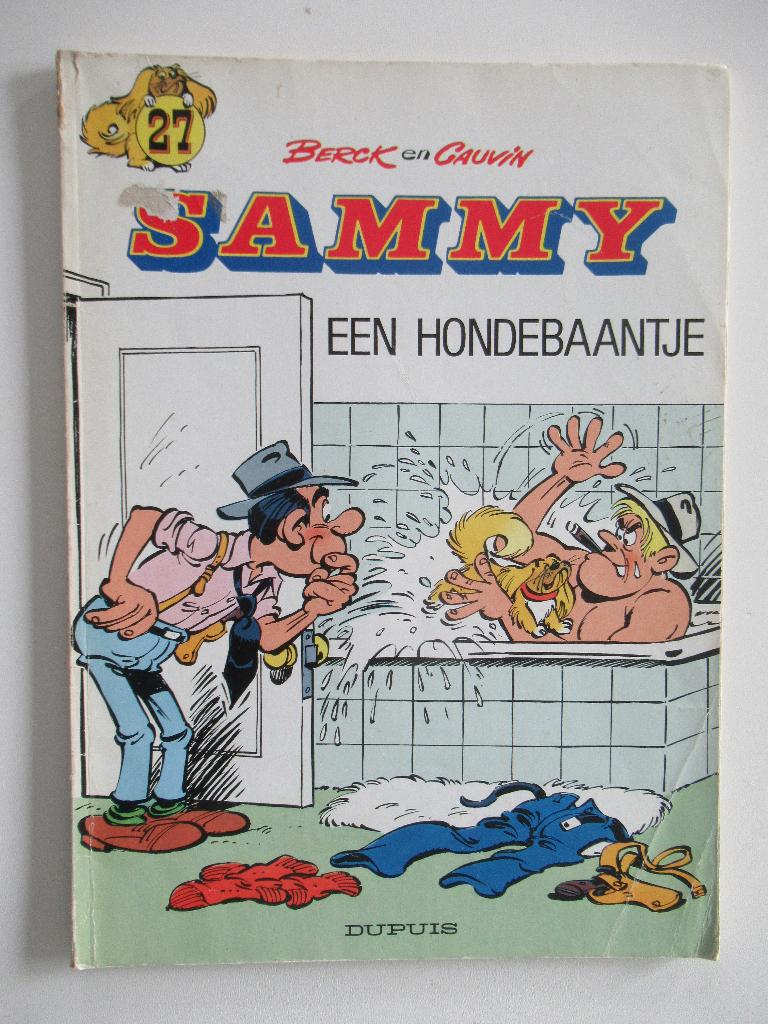 sammy...nr.27...een hondenbaantje..........1st, Boeken, Stripverhalen, Ophalen of Verzenden, Gelezen