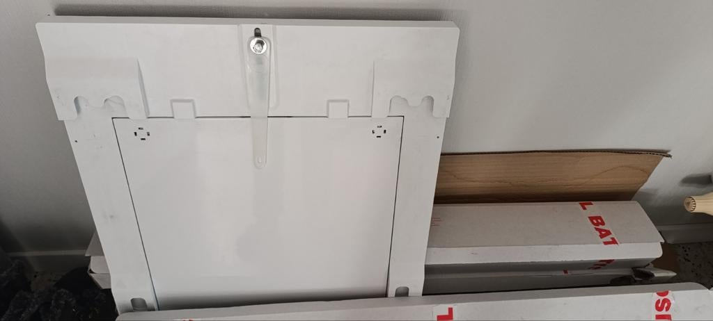 Tussenplaat stapeling wasmachine & droogkast, Ophalen