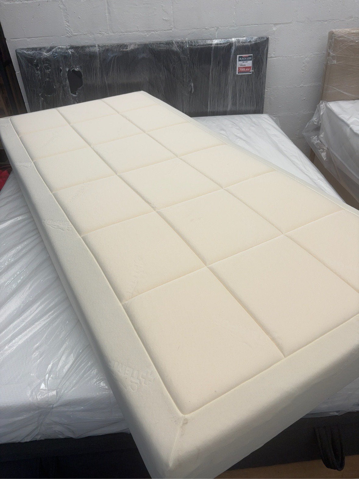 Tempur matras 90x200 deluxe editie, Huis en Inrichting, Slaapkamer | Matrassen en Bedbodems, Ophalen, Gebruikt, 90 cm, Eenpersoons