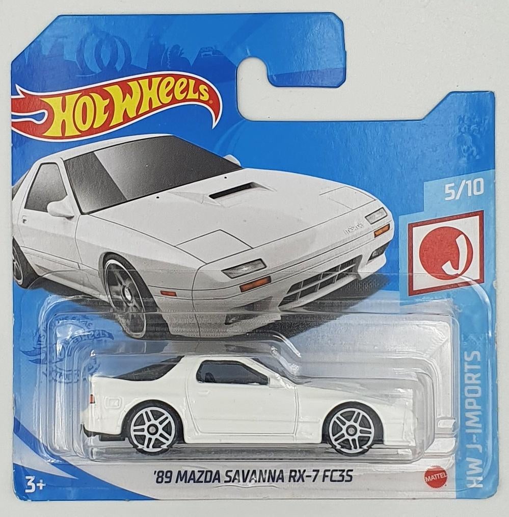 Hot Wheels - HW J-Imports - '89 Mazda Savanna RX-7 FC3S, Neuf, 333 Continental Boulevard, El Segundo, CA 90245, United States