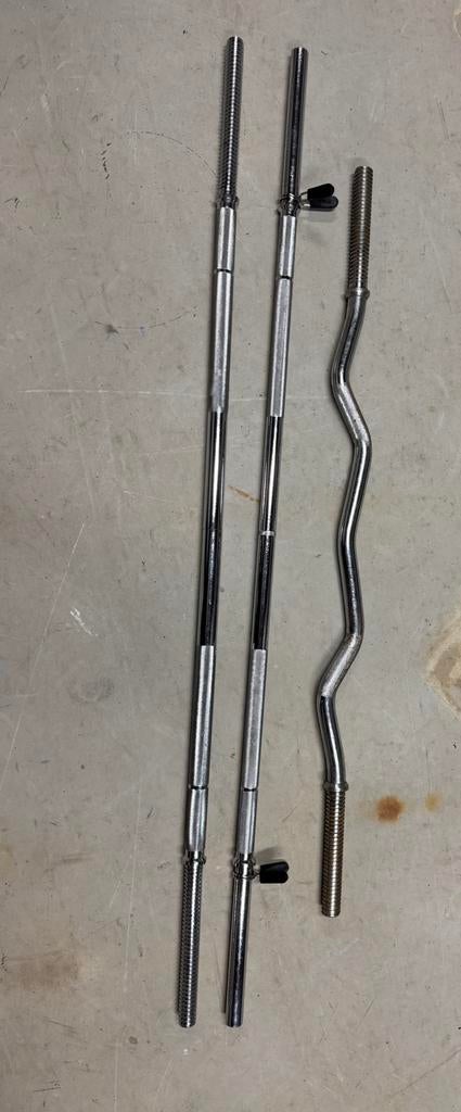 3 barbells halterstang, Ophalen, Gebruikt