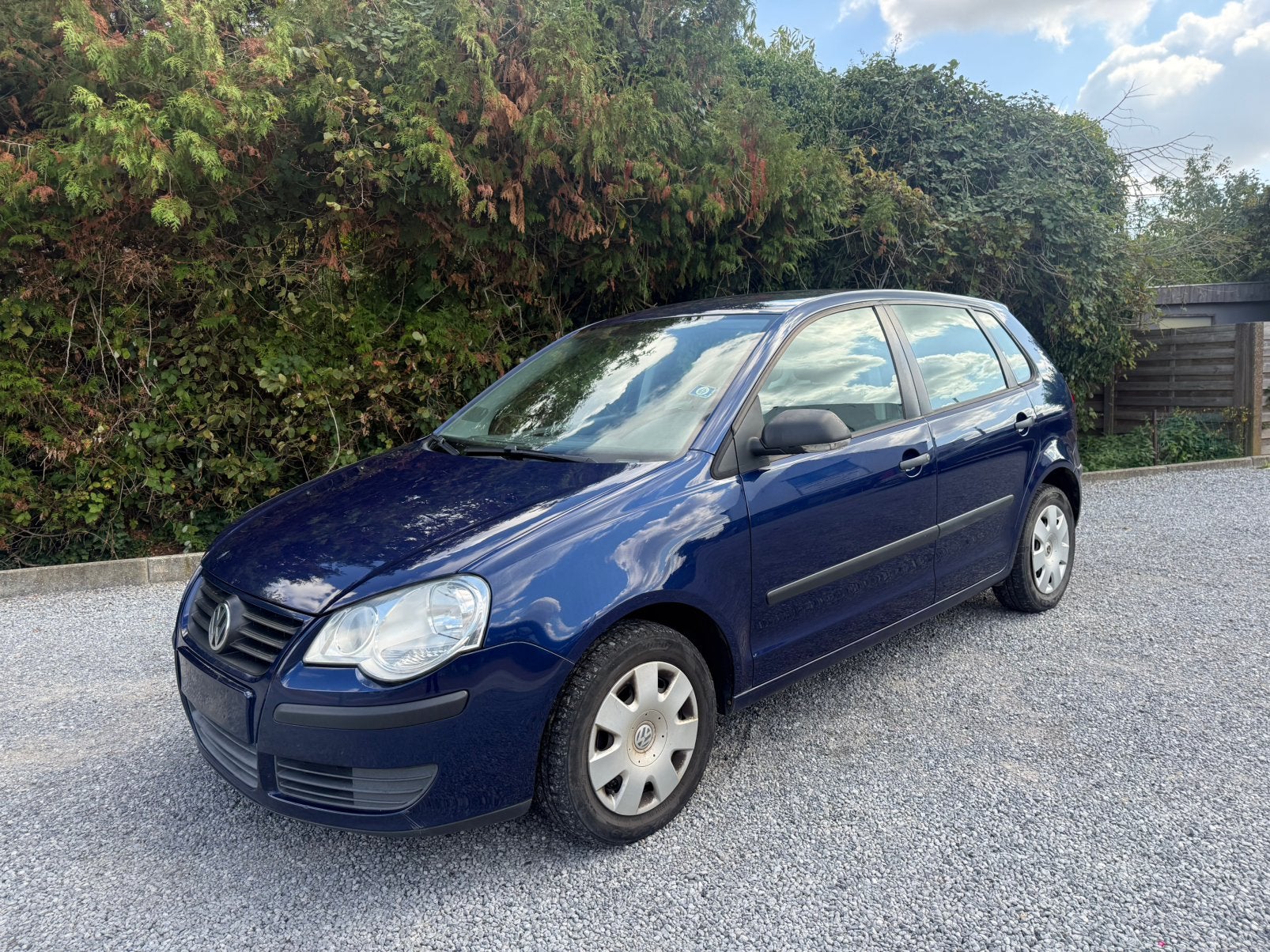 Volkswagen Polo 1.4 TDi Comfortline, Auto's, Voorwielaandrijving, Stof, Zwart, Blauw