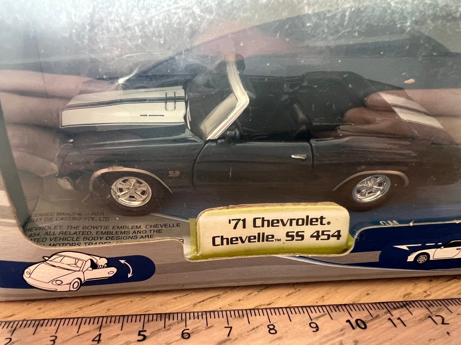 Chevrolet chevelle ss 454, Hobby en Vrije tijd, Ophalen of Verzenden, Zo goed als nieuw