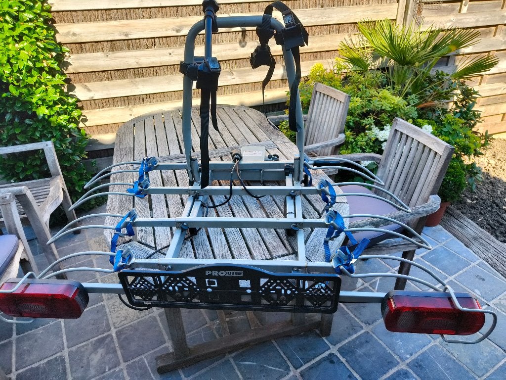 Fietsenrek voor trekhaak, Ophalen, Gebruikt