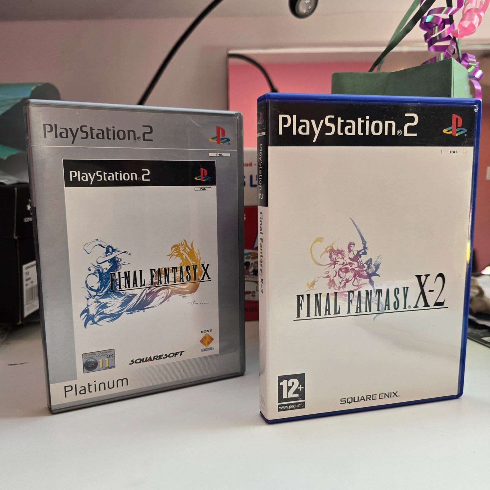 Final Fantasy X+Final Fantasy X-2-bundel (PAL) — PlayStation, Ophalen of Verzenden, Vechten