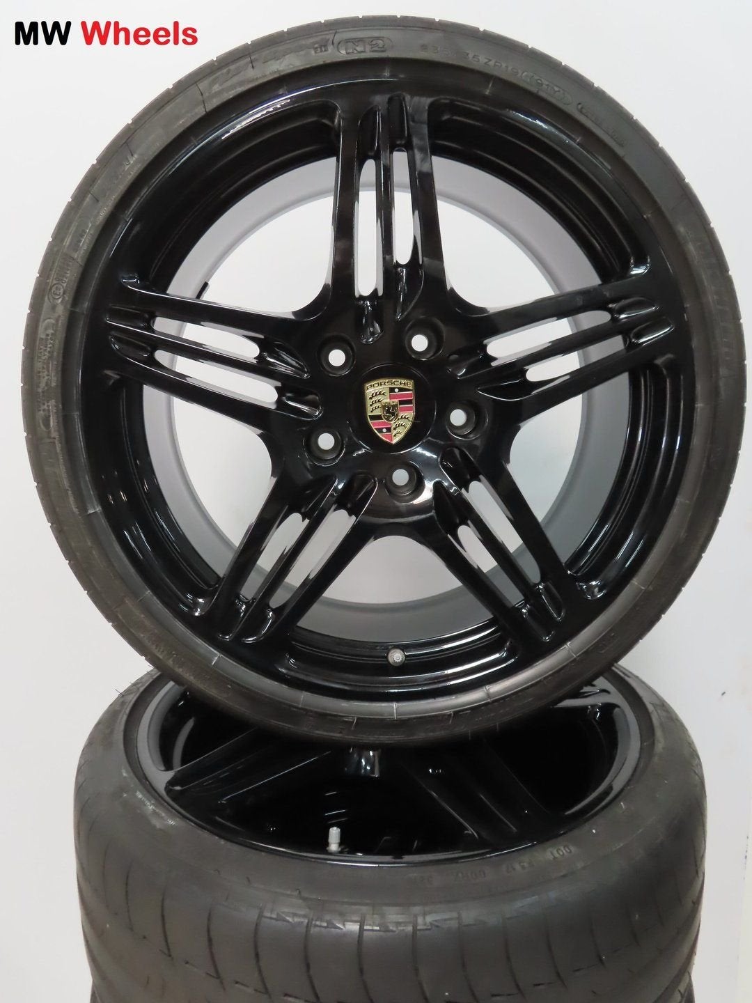Porsche 19 inch Origineel velgen 911 997 Turbo zomerbanden, Auto-onderdelen, Banden en Velgen, 19 inch, Gebruikt, -, -