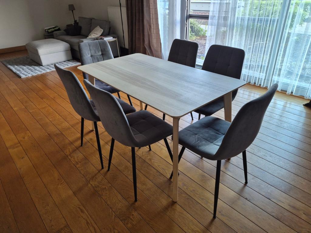 Tafel met 6 stoelen, Huis en Inrichting, Ophalen