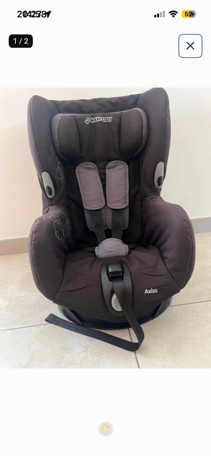 Autostoel Maxi Cosi Axiss, Kinderen en Baby's, Autostoeltjes, Ophalen, 9 t/m 18 kg, Maxi-Cosi, Gebruikt