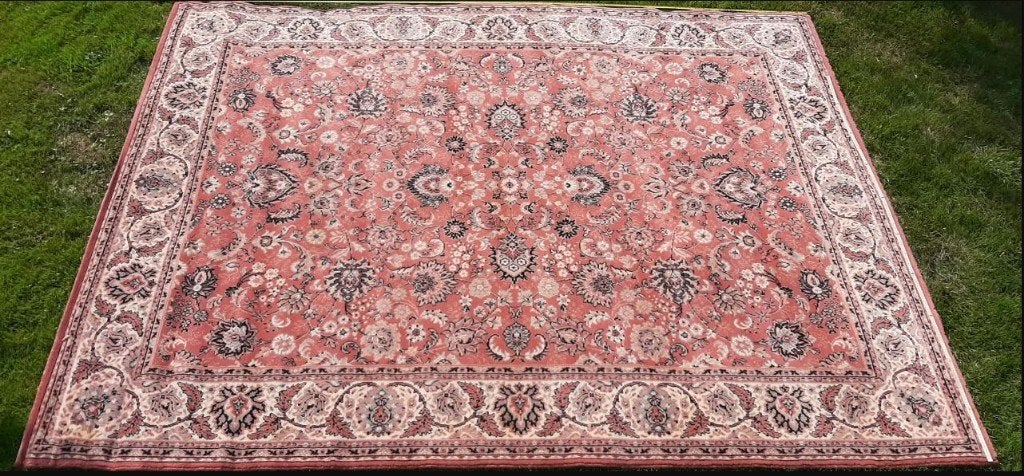 OSTA tapijt 100% wol 250 x 350 cm made in belgium, Huis en Inrichting, Ophalen, 200 cm of meer, Zo goed als nieuw, 200 cm of meer