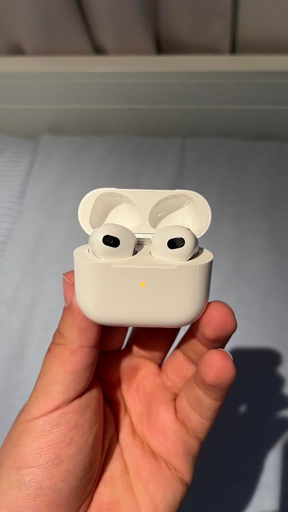 Air pods (authentique), Détection de port, Utilisé, Blanc, Intra-auriculaires (Earbuds)