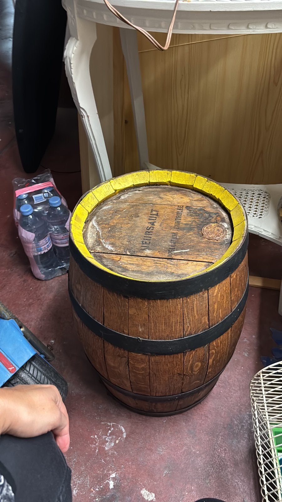 Tonneau en bois, Antiquités & Art, Enlèvement