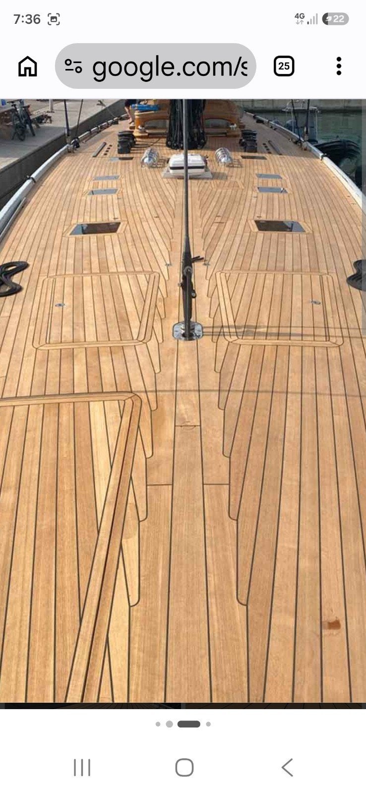 lot Planches de pont ( teak )  afrormosia  pour bateaux, Bricolage & Construction, Enlèvement