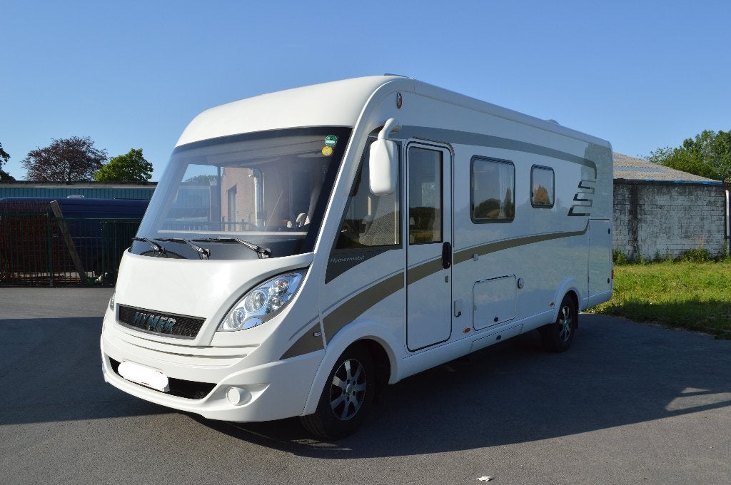 Hymer Integraal B594 - uitstekende staat - zien is koper, Caravans en Kamperen, Mobilhomes, Integraal, Fiat, Airbags, Particulier