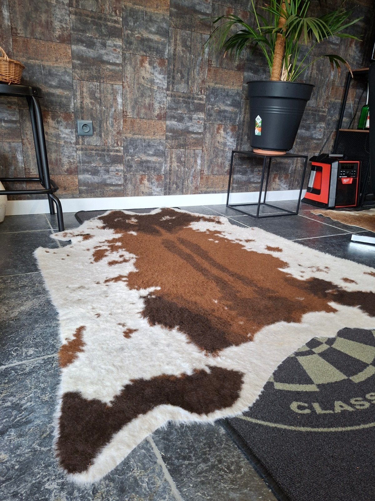 Imitatie koeienhuid-vloerkleed, Ophalen of Verzenden
